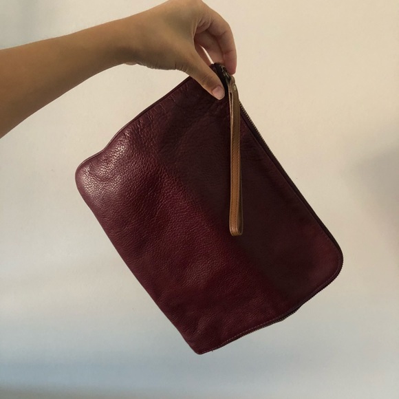 MASSIMO DUTTI Foldable Leather Purse - Picture 2 of 10